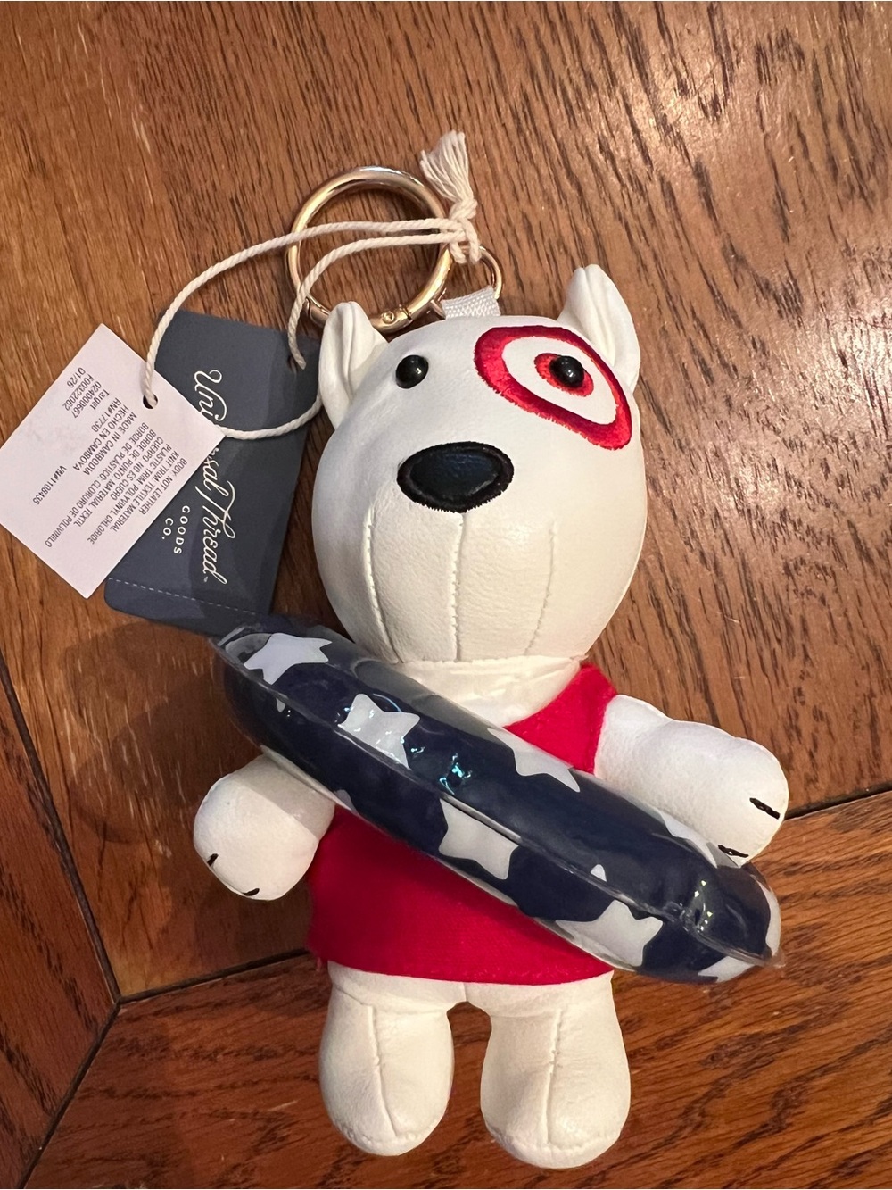Target Beach Bullseye Bag Charm Universal Thread NWT!